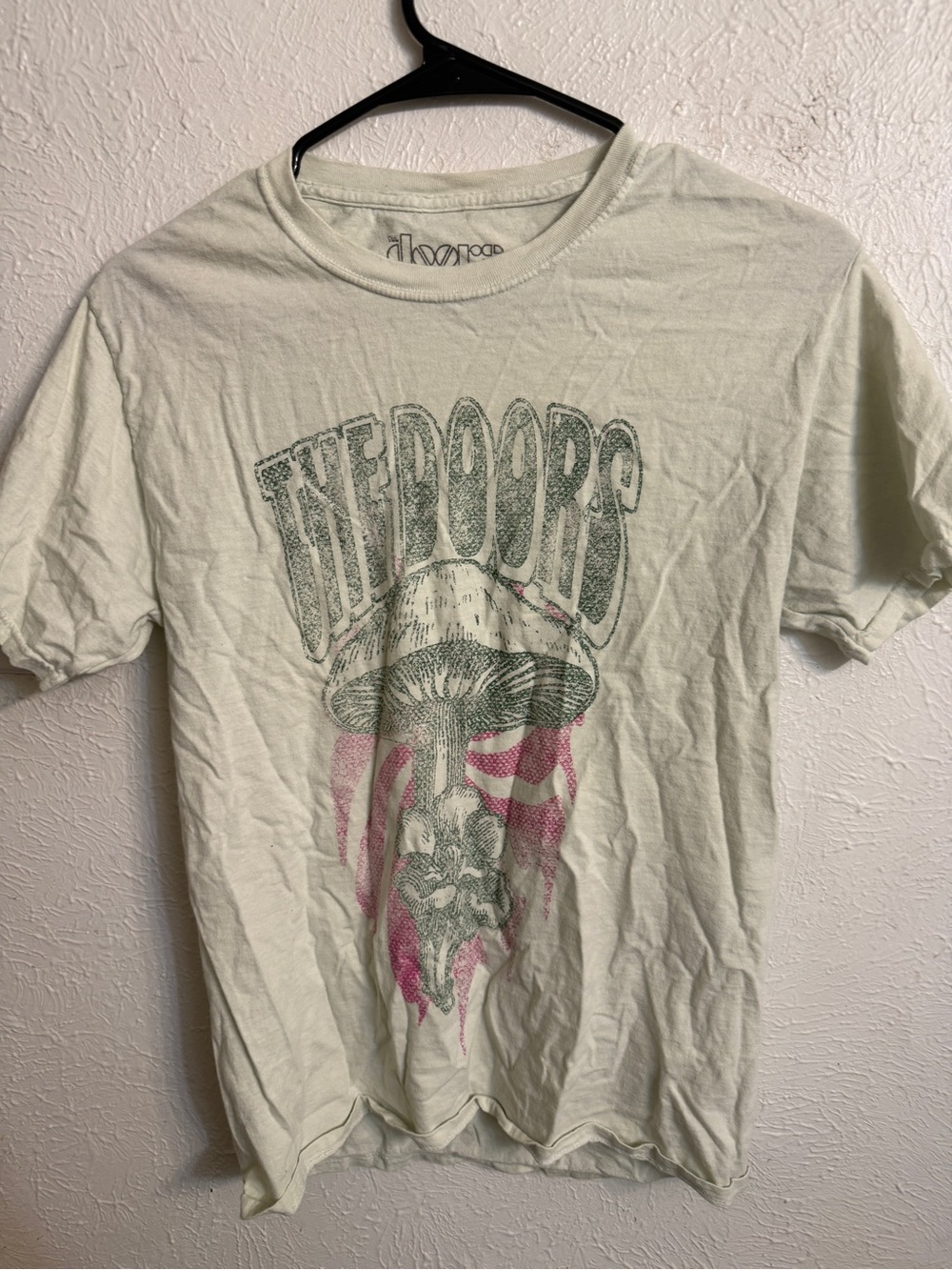 The Doors Graphic Mushroom Tee - Light Green